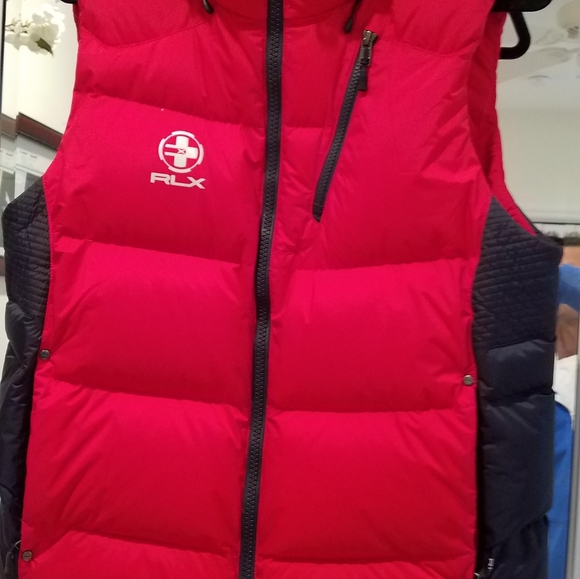 RLX RALPH LAUREN MEN'S GOOSE DOWN UNISEX VEST - Picture 4 of 9